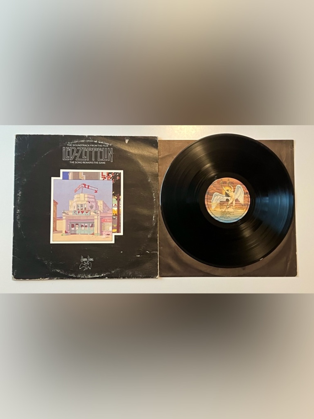 Led Zeppelin The Song Remains The Same 2xLP w/ Booklet 1976 Swan Song US EX/VG